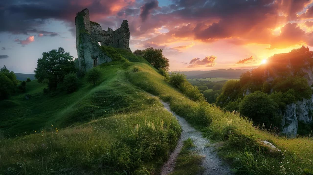 Zamek w Bydlinie: Średniowieczna forteca pełna tajemnic