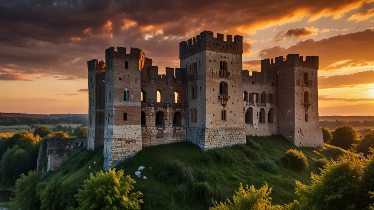 Zamek w Bobrownikach: Ruiny opowiadające zapomniane dzieje