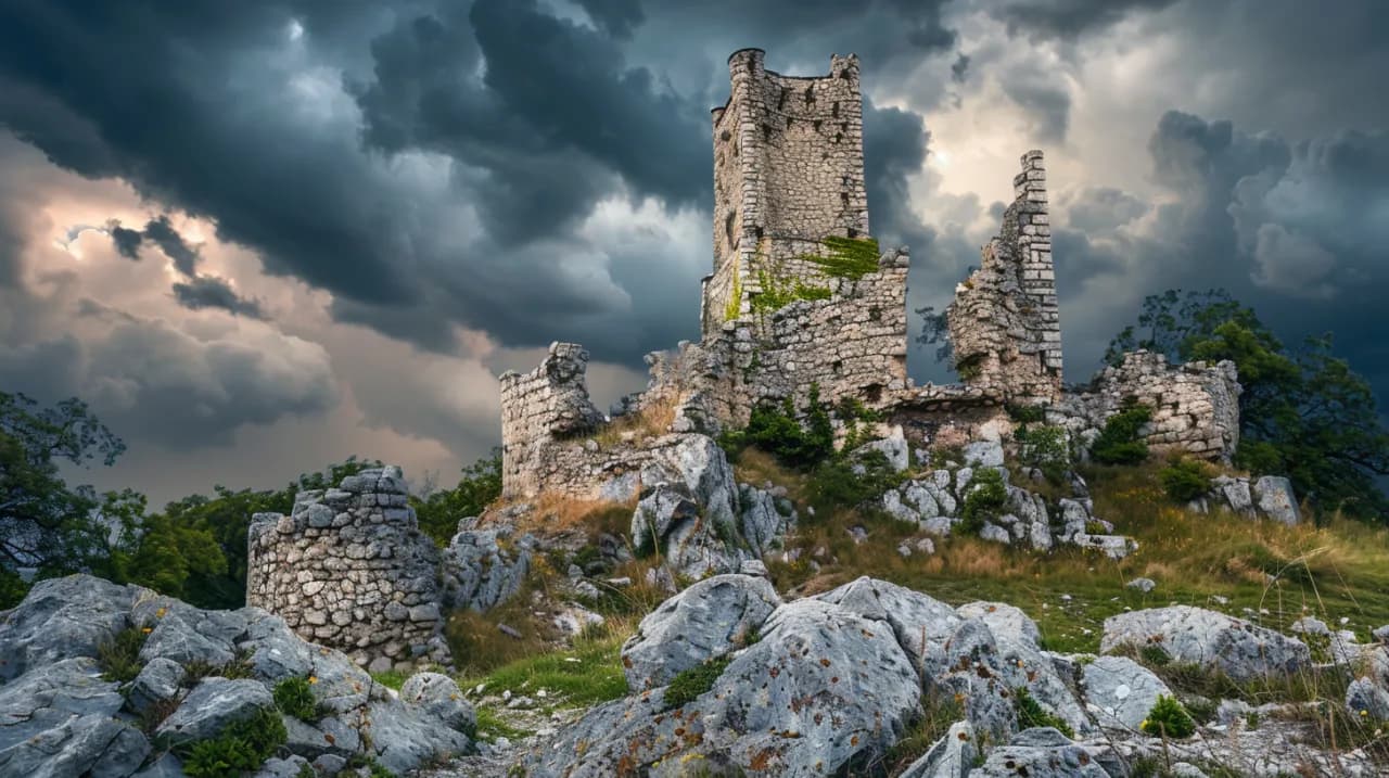 Mirów: Odkryj fascynujące ruiny zamku na Jurze Krakowskiej