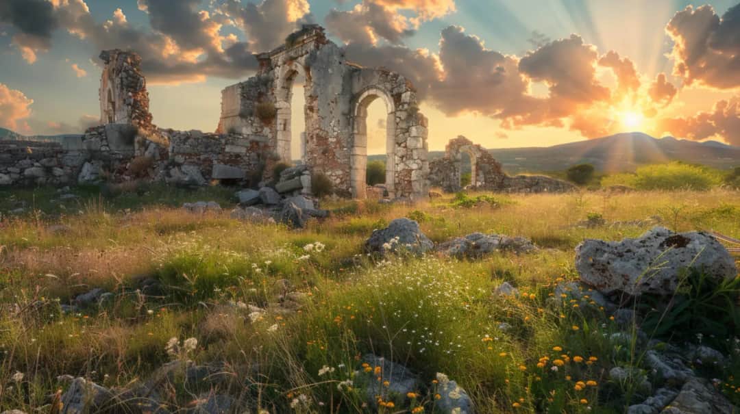 Zagórz: Ruiny klasztoru karmelitów - Historia i tajemnice