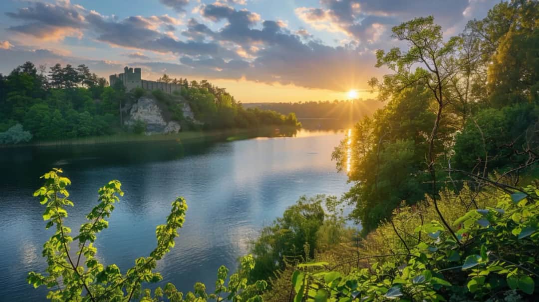 Wąbrzeźno: Zamek i jezioro - Idealne miejsce na weekend?