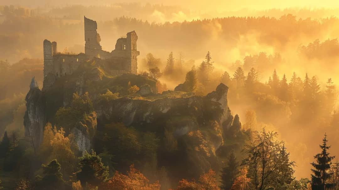 Zamek Cisy: Ruiny pamiętające czasy pierwszych Piastów