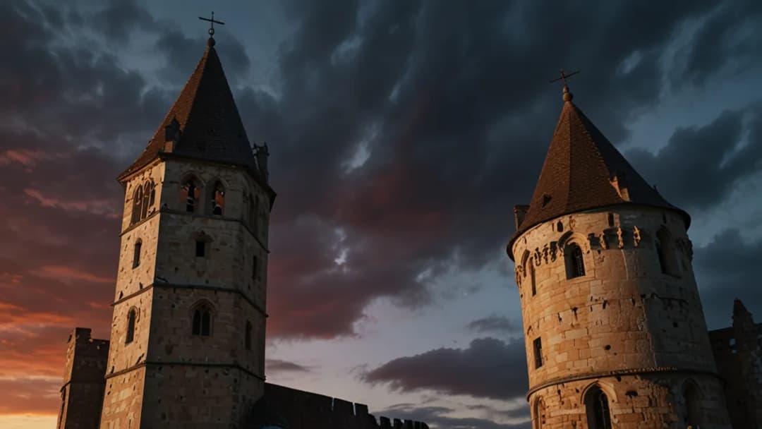 Siedlęcin: Tajemnicza wieża skrywająca średniowieczne freski